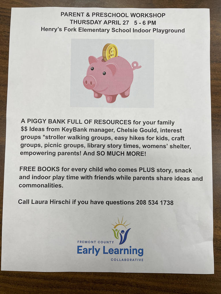PARENT & PRESCHOOL WORKSHOP
